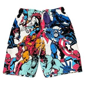 Marvel Comics Boy's Swim Trunks Size M